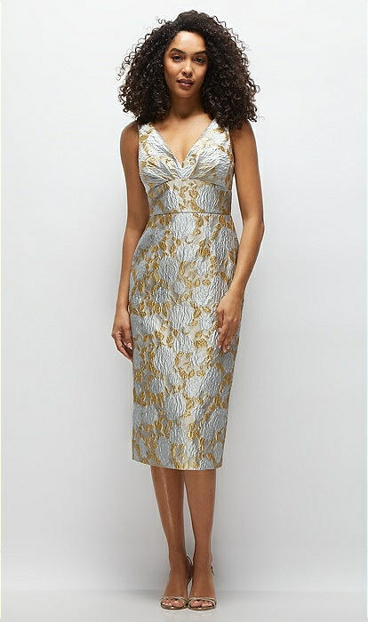 brocade cocktail dress Marcelline Maxi giving it a rich Marcella floral brocade cocktail dress