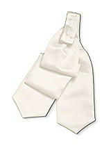 Rear View Thumbnail - Ivory Dupioni Cravats by After Six