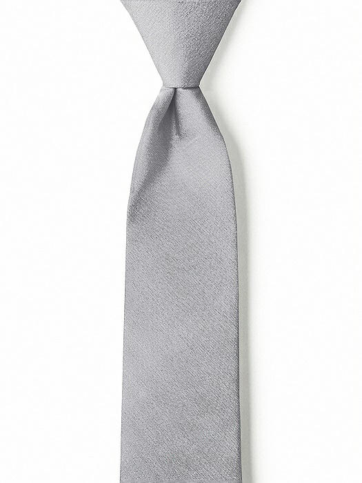 Peau de Soie Boy's 14" Zip Necktie by After Six
