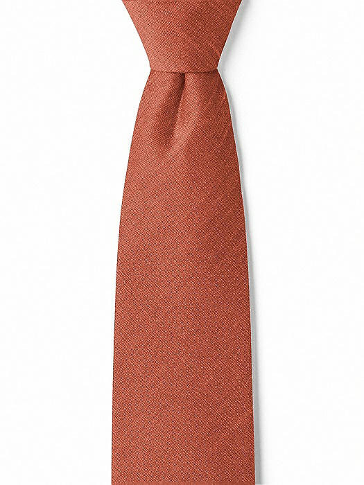 Dupioni Boy's 14" Zip Necktie by After Six
