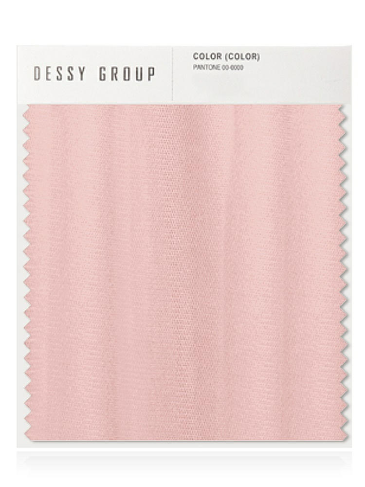 Front View - Rose Soft Tulle Swatch