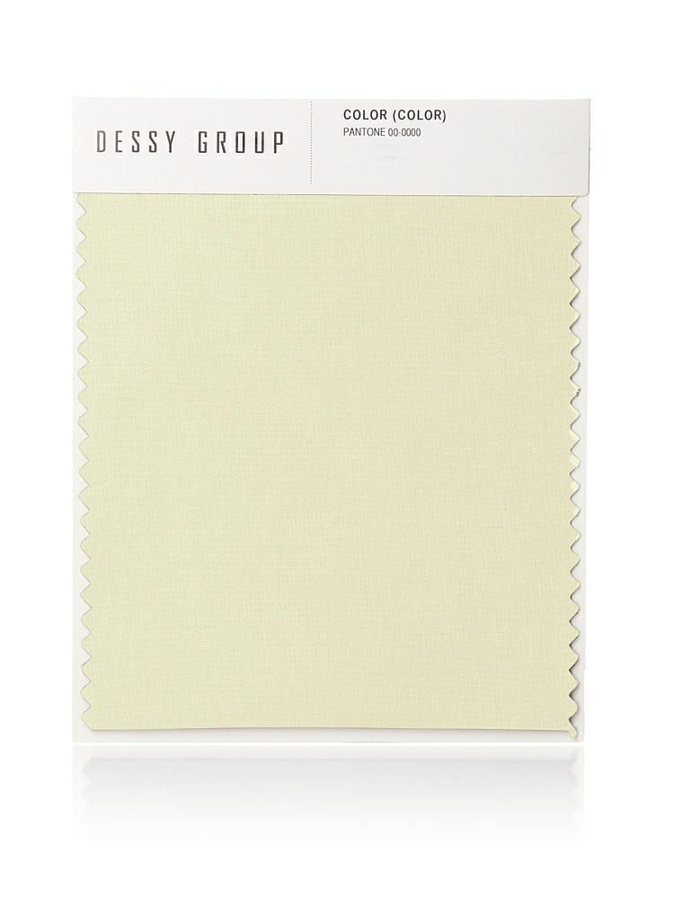 Front View - Butter Yellow Lux Chiffon Swatch