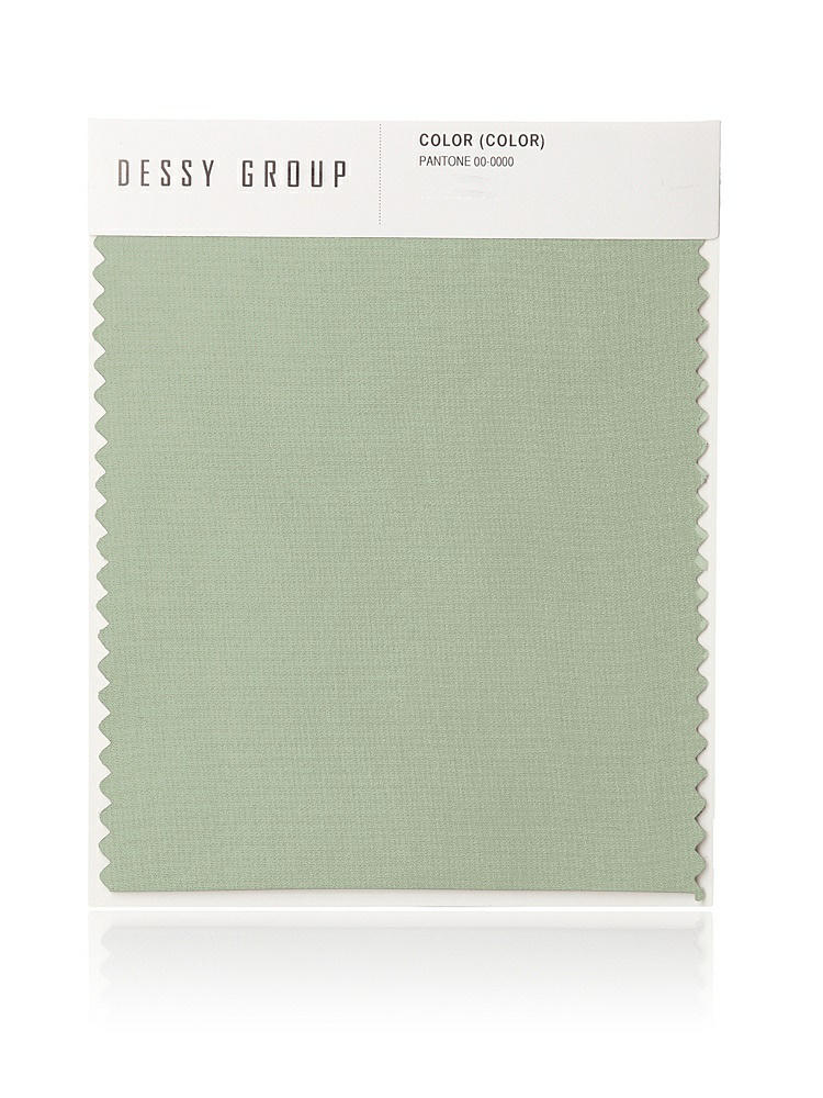 Front View - Sage Lux Chiffon Swatch