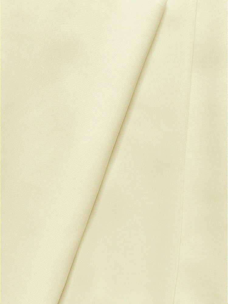 Front View - Butter Yellow Lux Chiffon Fabric by the Yard