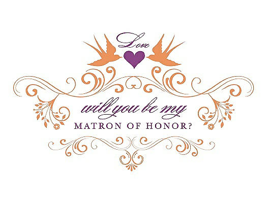 Will You Be My Matron of Honor Card - Classic