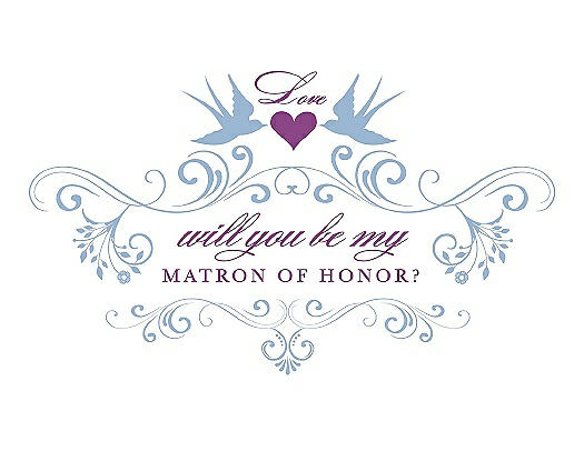 Will You Be My Matron of Honor Card - Classic