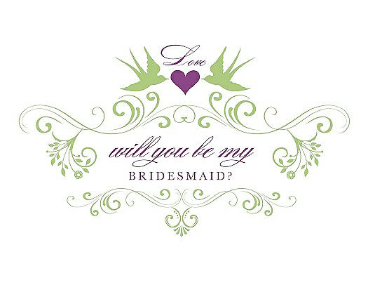 Will You Be My Bridesmaid Card - Classic