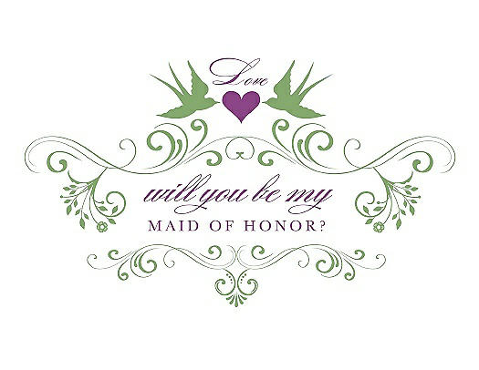 Will You Be My Maid of Honor Card - Classic