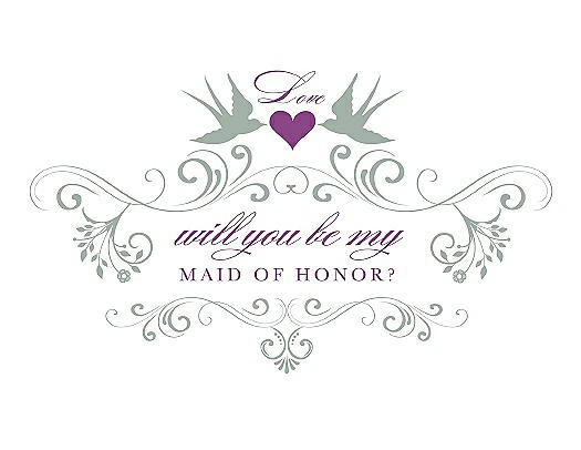Will You Be My Maid of Honor Card - Classic