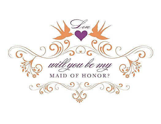 Will You Be My Maid of Honor Card - Classic
