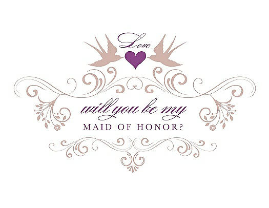 Will You Be My Maid of Honor Card - Classic