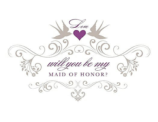 Will You Be My Maid of Honor Card - Classic