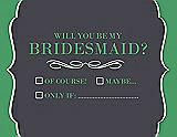 Front View Thumbnail - Stormy & Juniper Will You Be My Bridesmaid Card - Checkbox