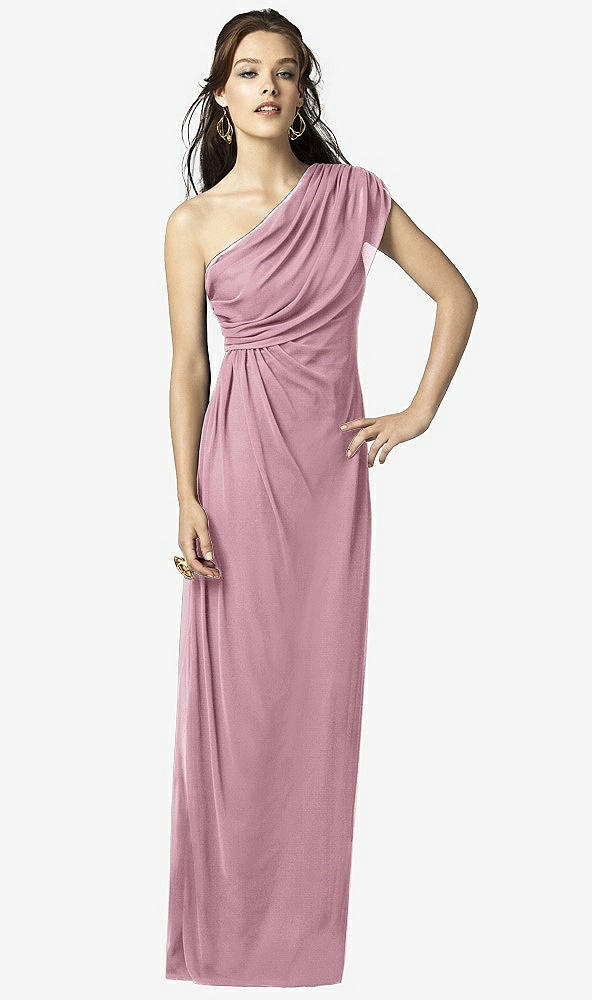 Front View - Dusty Pink Dessy Collection Style 2858
