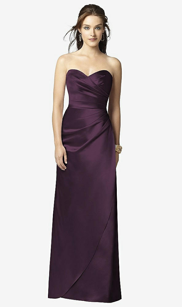 Front View - Aubergine Dessy Collection Style 2851