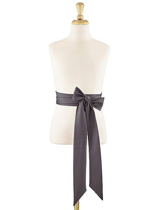 Matte Satin Flower Girl Sash