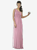 Front View Thumbnail - Dusty Pink After Six Bridesmaid Dress 6651