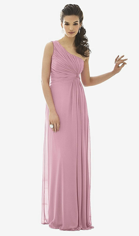 Front View - Dusty Pink After Six Bridesmaid Dress 6651