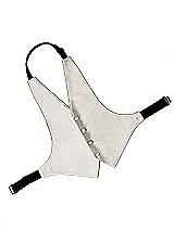 Rear View Thumbnail - Oyster Yarn-Dyed Boy's Backless Vest by After Six