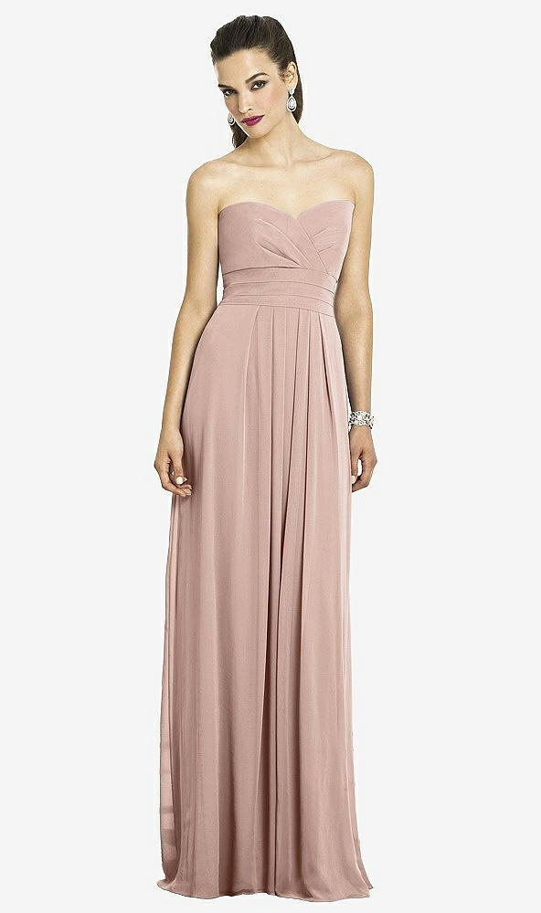 Front View - Neu Nude After Six Bridesmaids Style 6669