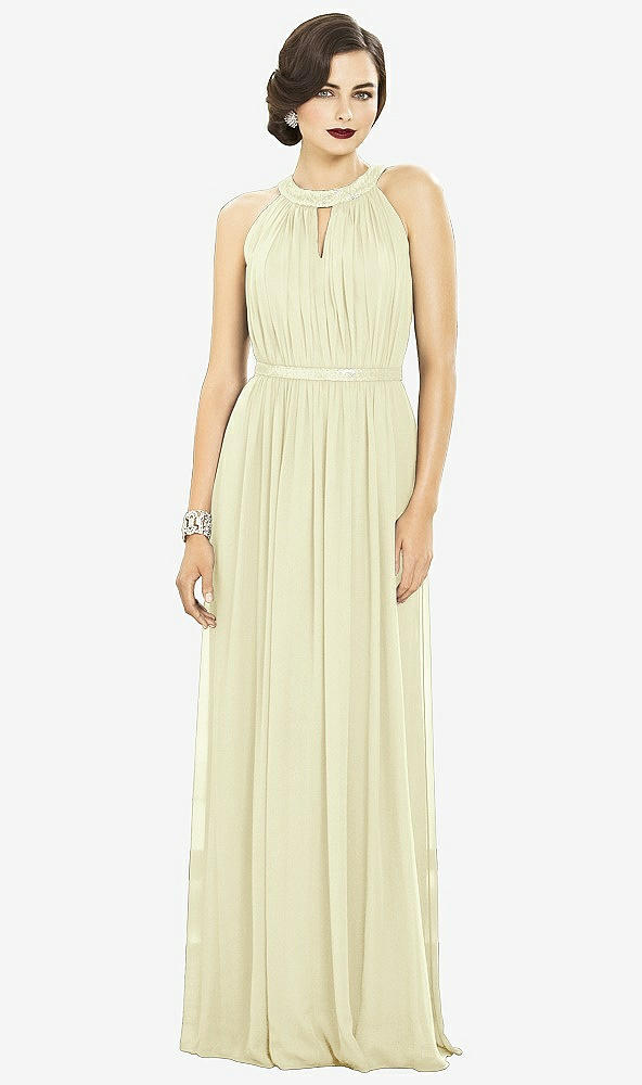 Front View - Butter Yellow Dessy Collection Style 2887