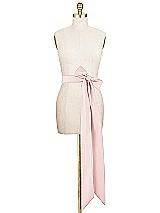 Alt View 2 Thumbnail - Rose Matte Satin Sash