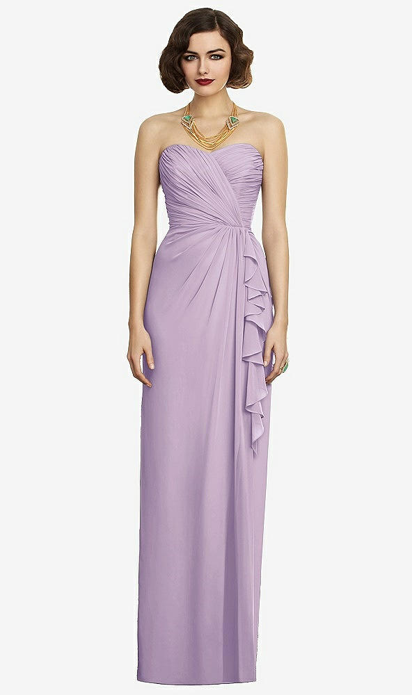 Front View - Pale Purple Dessy Collection Style 2895
