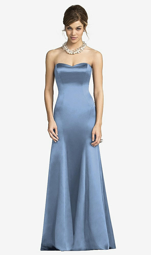 Front View - Windsor Blue After Six Bridesmaids Style 6673