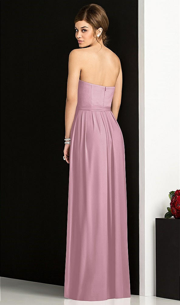 Back View - Dusty Pink After Six Bridesmaid Dress 6678