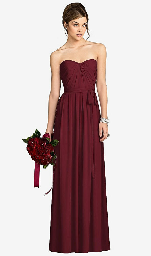 Front View - Cabernet After Six Bridesmaid Dress 6678