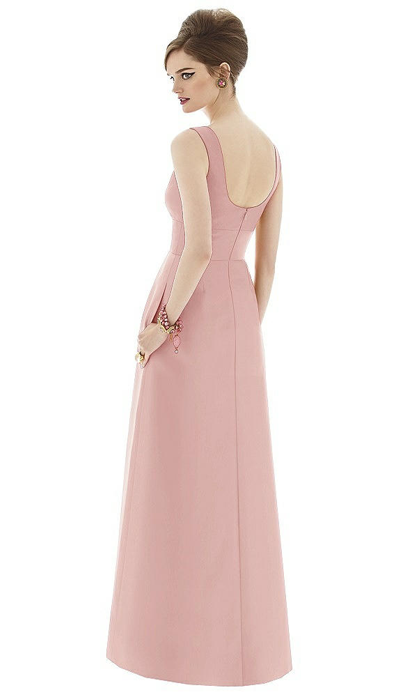 Back View - Rose Alfred Sung Bridesmaid Dress D659