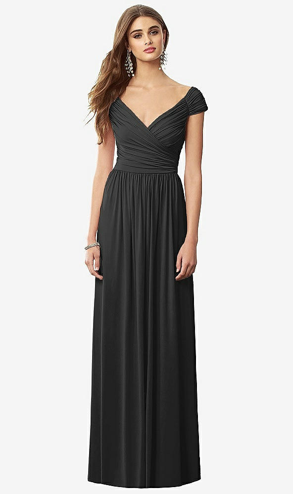 Front View - Black After Six Bridesmaid Dress 6697