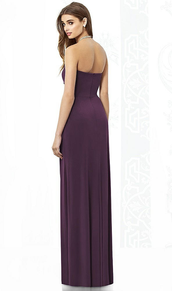 Back View - Aubergine After Six Style 6698