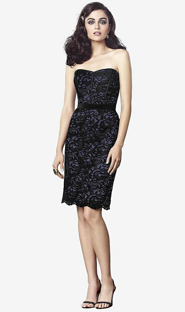 Front View - Amethyst & Black Dessy Collection Style 2911