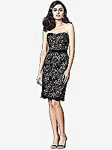 Front View Thumbnail - Rose & Black Dessy Collection Style 2911