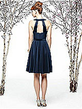 Rear View Thumbnail - Midnight Navy Lela Rose Style LR193X