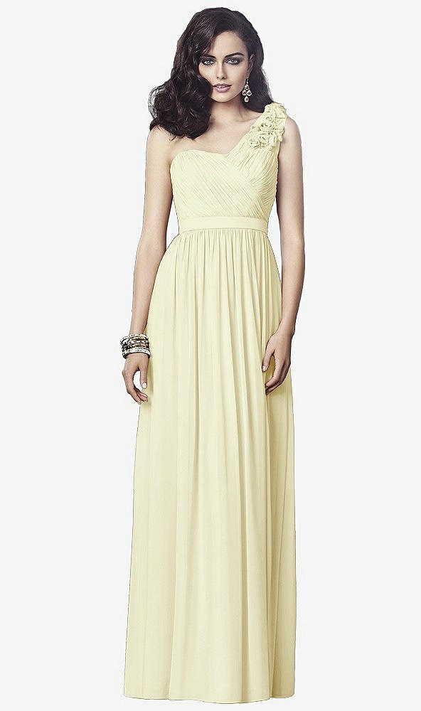 Front View - Butter Yellow Dessy Collection Style 2909