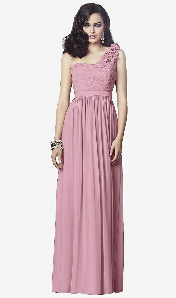 Front View - Dusty Pink Dessy Collection Style 2909