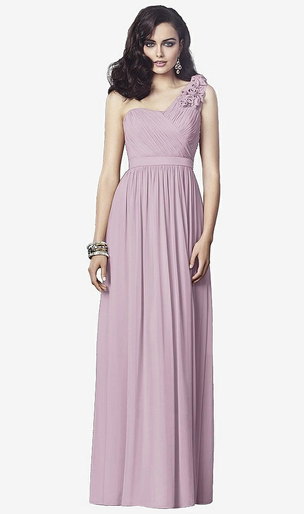 Front View - Suede Rose Dessy Collection Style 2909