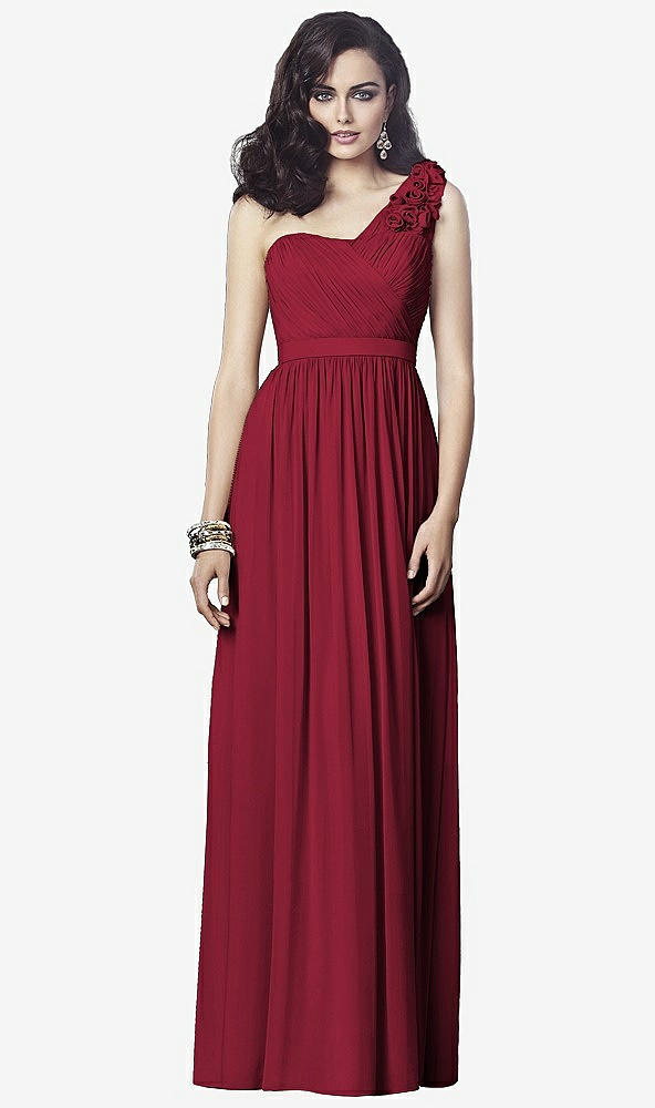 Front View - Burgundy Dessy Collection Style 2909