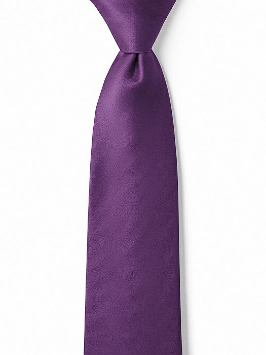 Matte Satin Boy's 14" Zip Necktie by After Six