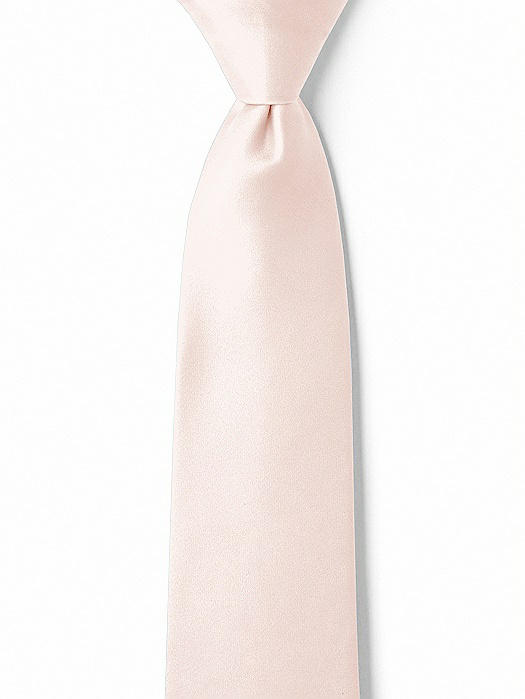 Matte Satin Boy's 14" Zip Necktie by After Six