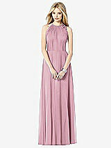 Front View Thumbnail - Dusty Pink After Six Bridesmaid Dress 6704
