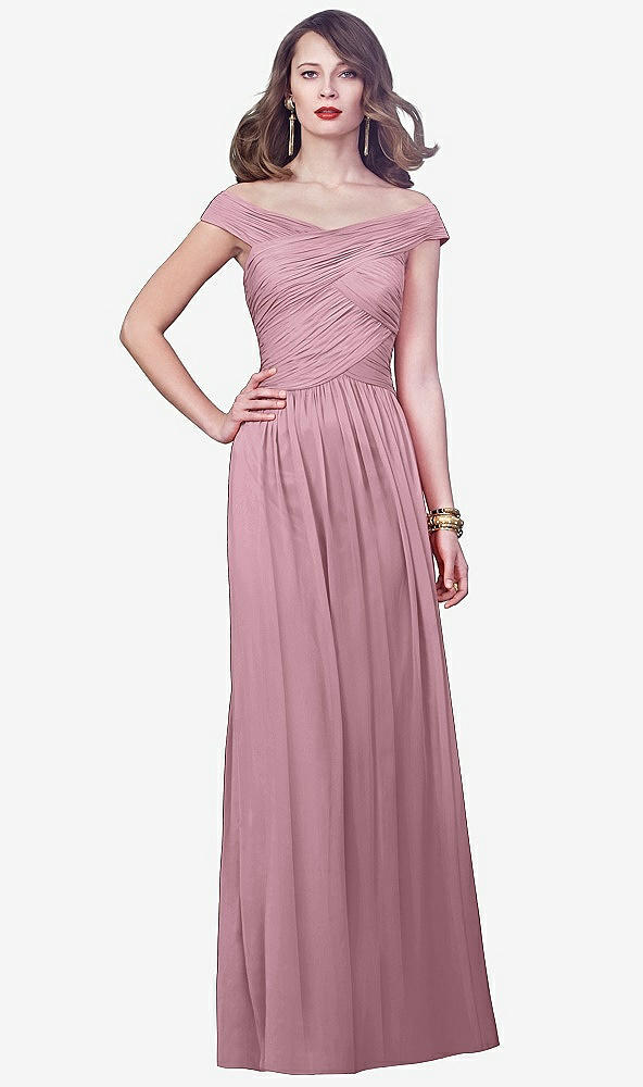 Front View - Dusty Pink Dessy Collection Style 2919