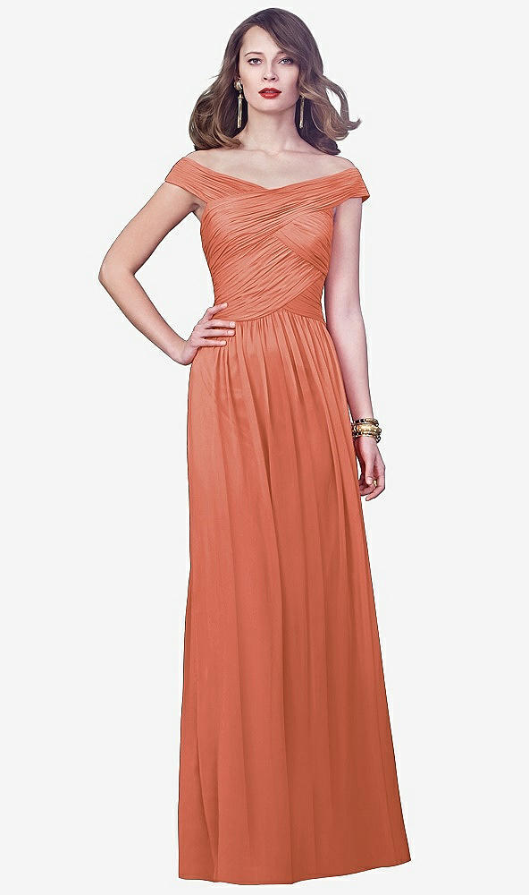 Front View - Terracotta Copper Dessy Collection Style 2919