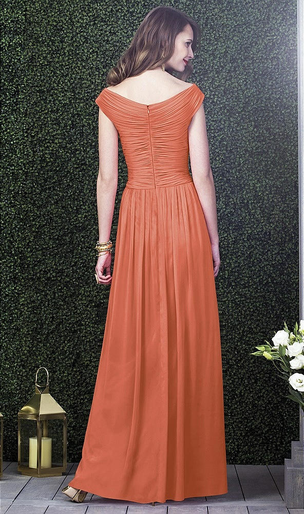 Back View - Terracotta Copper Dessy Collection Style 2919