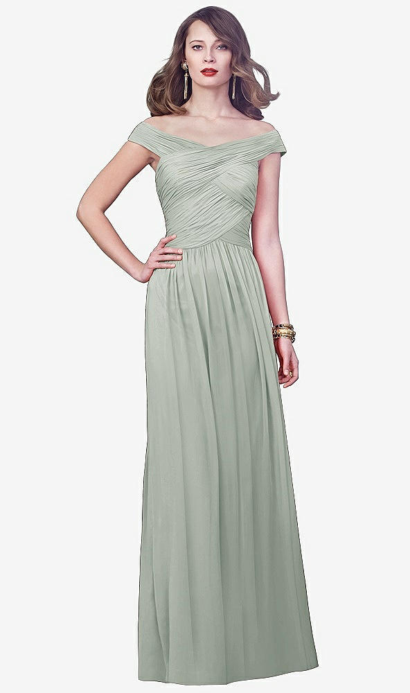 Front View - Willow Green Dessy Collection Style 2919