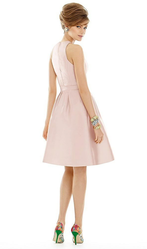 Back View - Blush Alfred Sung Style D696