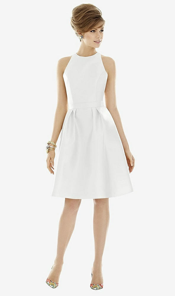 Front View - White Alfred Sung Style D696