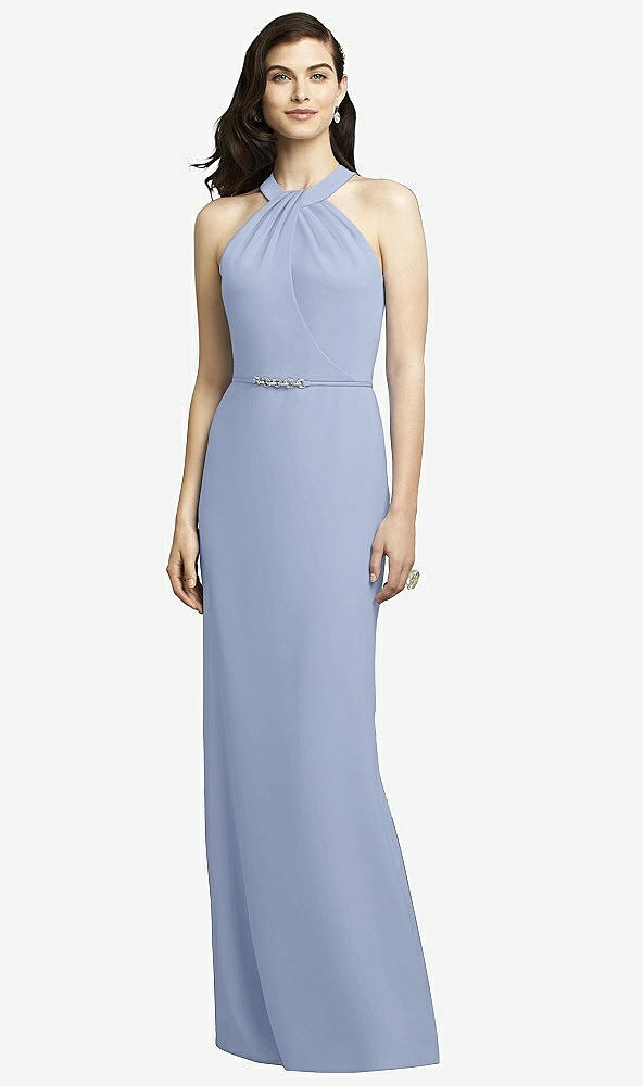 Front View - Sky Blue Dessy Collection Style 2937